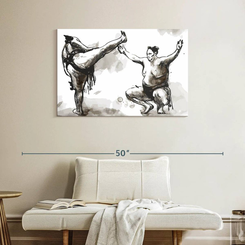 Sumo, 26" H x 39" W