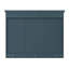Armoire murale avec tablettes réglables-129424066