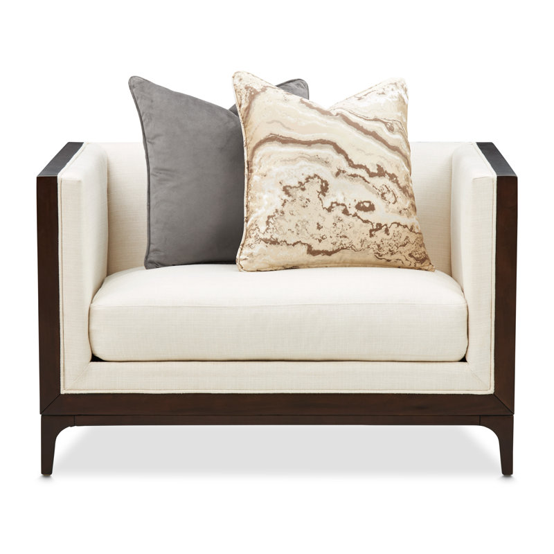 Belmont Place Matching Chair - Cream/espresso