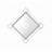 Asbury Mirrored & Chrome Finish Accent Mirror