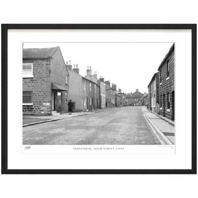 Spofforth, High Street C1955 1 Piece Single Picture Frame Wall Art