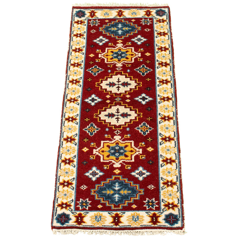 Wool Oriental Indoor Rug, Runner 2'4" x 6'