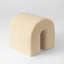 45cm Arched Footstool Large Ottoman-171444246