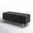 Eckman Velvet Upholstered Storage Bench