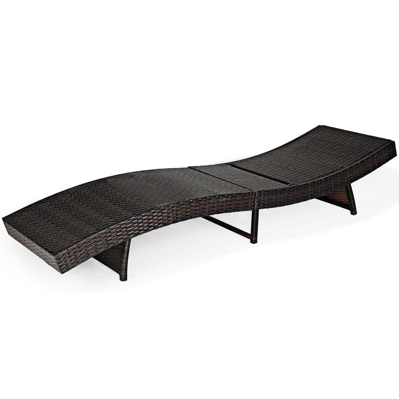 Chaise longue inclinable de 83 po avec coussins Eastland, Beige