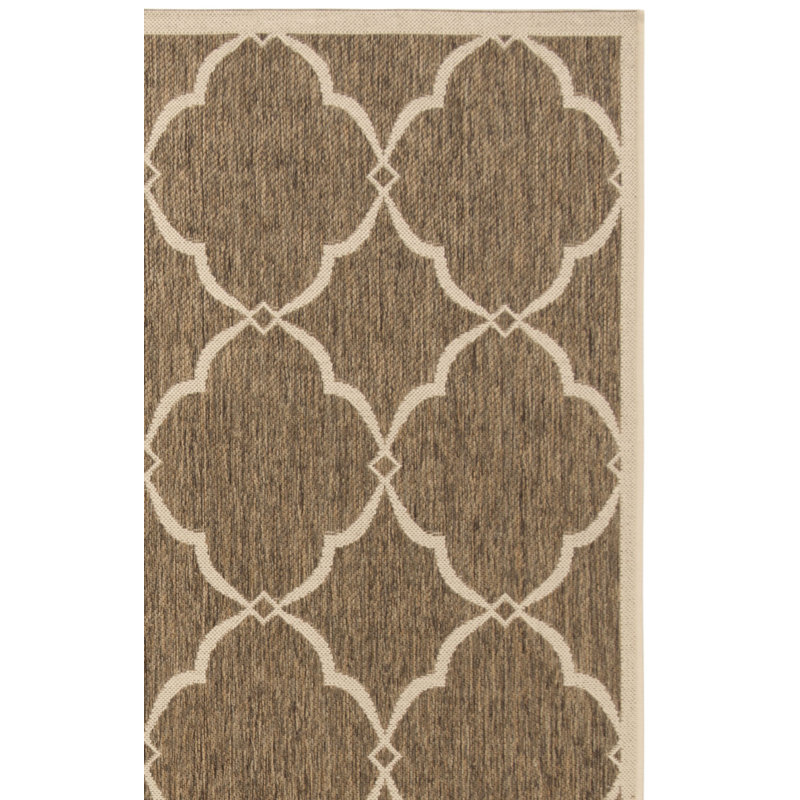 Miesha Performance Abstract Indoor/Outdoor Area Rug, Rectangle 8' x 10'