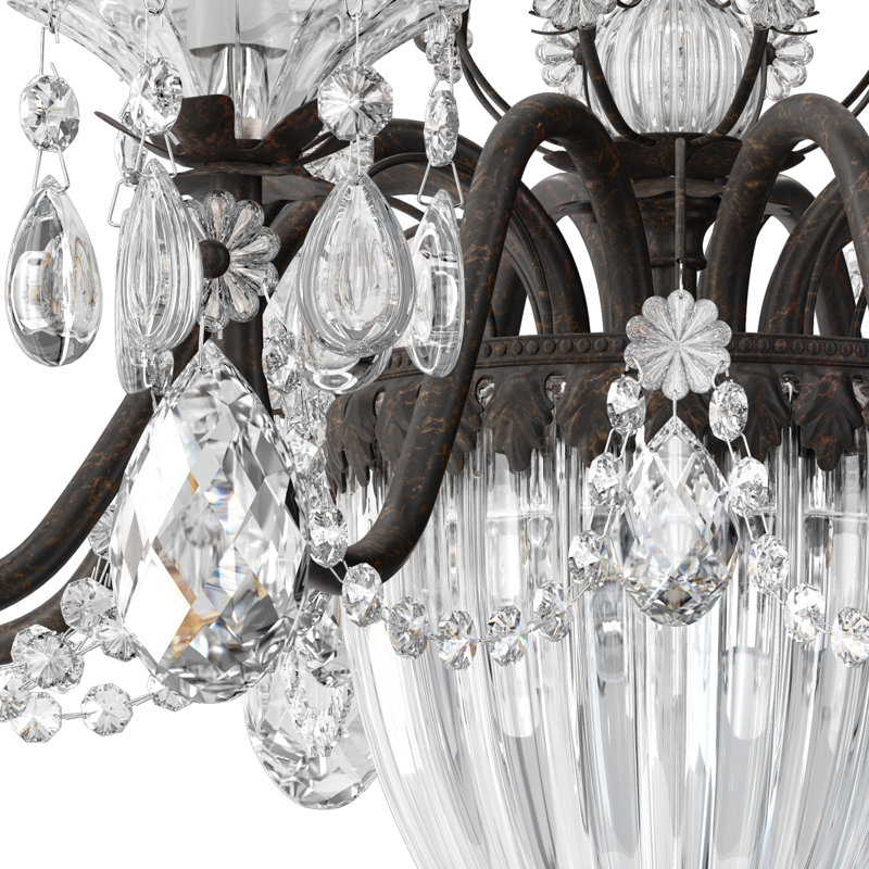 Bagatelle 11 - Light Chandelier, Heirloom Bronze, Spectra Crystal