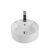 Ceramic Bathroom Sink - Round Countertop Wash Basin (18.45 In. Depth) Stain- Surface (white, 7.8 Package Functional Design