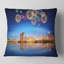 Housse et insert de coussin carré Designart Cityscape-31035399-31035403