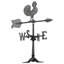 24" Rooster Accent Weathervane