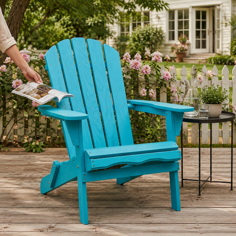Méridienne pliante Adirondack, Teal
