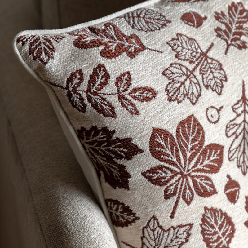 Square Throw Cushion, Cream