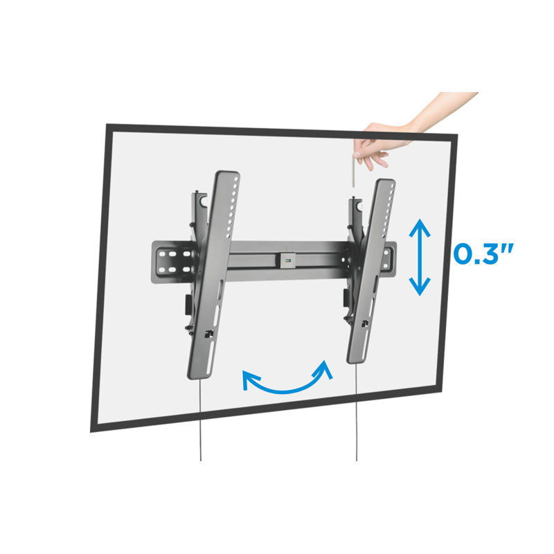 Templos Symple Stuff Single Screen Wall Mount