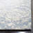 Ferrera Ikat Handmade Tufted Wool Blue / Ivory Area Rug-1138282229