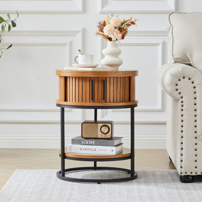 Marrius 23.6"Round End Table