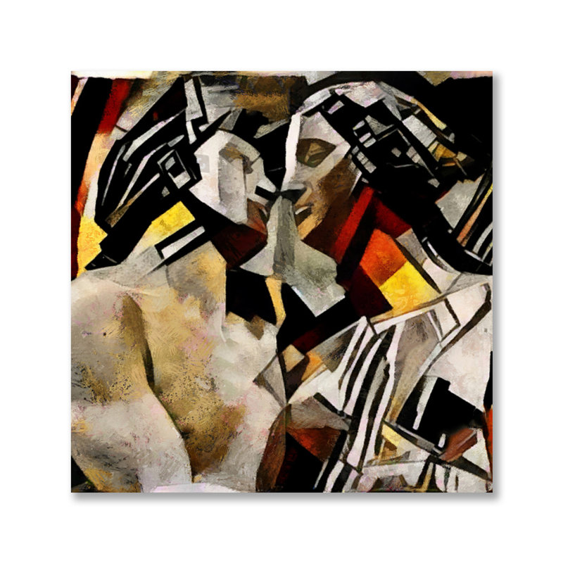 Moments - Art graphique non encadré, H 24 po x l 24 po x P 1,5 po, Aluminium