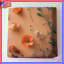 Couvre-lit floral orange-123423574