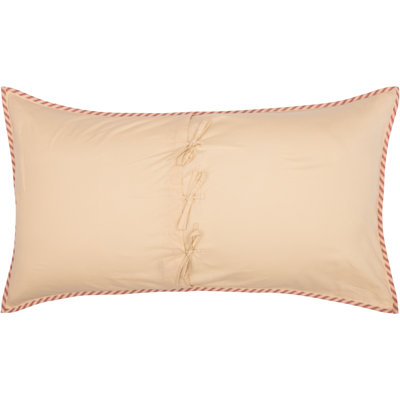 Sawyer Mill Red Ticking Stripe King Sham