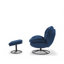 Azura Swivel Accent Chair with Footstool-1895488096