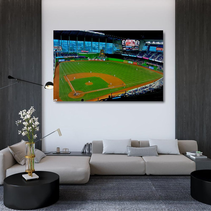 Marlins Park, 31" H x 48" W