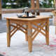 Cotesfield Sqaure 22" Teak Table