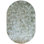 Cowhide Geometric Area Rug in Moss