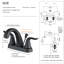 Robinet de salle de bain à ensemble central avec bonde-56118831
