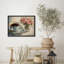 Tea and Roses Framed Wall Art Prints - Teacup with pink flowers for dining room-125211732-125211737
