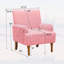 Fauteuil rembourré confortable pour le salon-2075459600