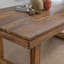 Mariza Sheesham Rectangular Solid Wood Top with Solid Wood Base Dining Table