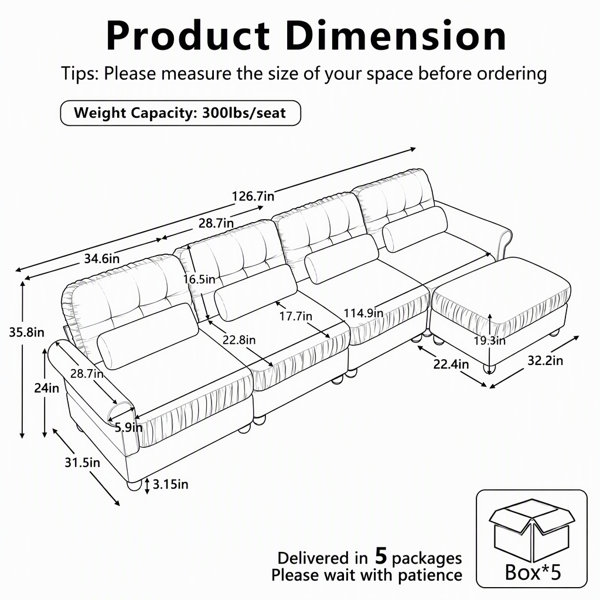 Dimensions du produit