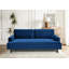 Akeam 3 Seater Velvet Sofa-1334387391