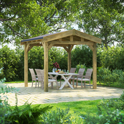 18x10 Powersheds Apex Gazebo