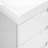 File Cabinet, Rolling Mobile, Storage Drawers, Printer Stand, Office, Work, Glossy White Laminate, Contemporary, Modern