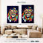 Tête de lion Brampt mosaïque-108253752