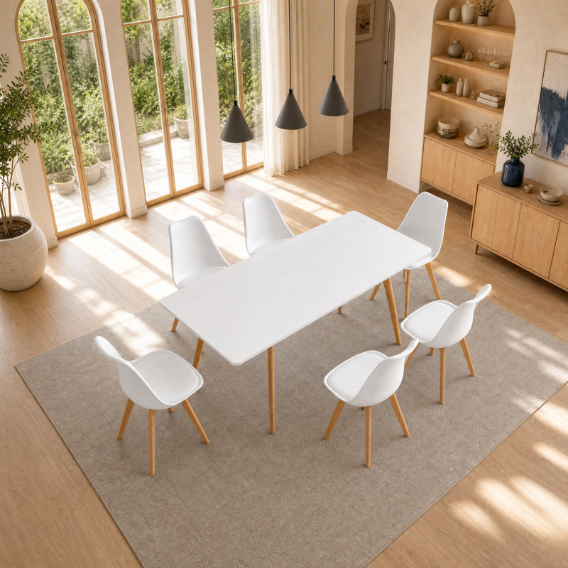 Dining Set, White