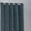 Heavy Chenille Room Darkening Eyelet Curtains-91668123-91668138