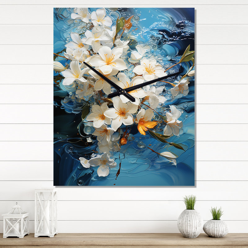 Horloge murale Ansa - Plumeria, Grand