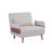 Foldable Sofa Bed - Single Seater With Breathable Linen,6-Level Adjustable Backrest, Silent Hinges, Space-Saving Multi-Functional Sleeper Sofa-1177868519