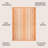 Garrettsville Modern Double Stripe Orange/Cream Indoor/Outdoor Rug-2070259312