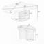 Ensemble de 3,2 petits tabourets Cloud