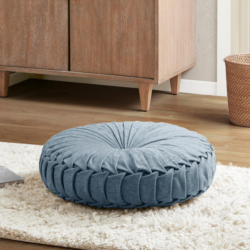 Grand tapis de sol en suède doux et confortable, Bleu