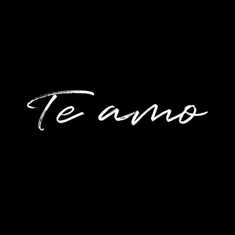 Alcott Hill® Villa, Milli Gallery Wrapped Canvas Art Titled: Te Amo Reverse, 36" H x 36" W