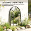 Metal Arch Mirror
