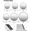 Miroir mural rond en aluminium Bhage-747923984-700927903
