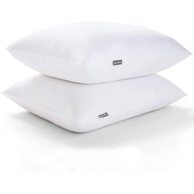 Polyester Medium Support Pillow (Set of 2)