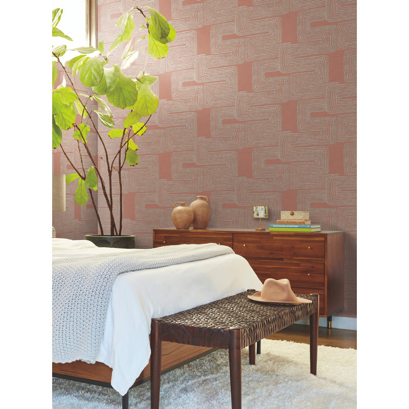 Zulu Thread Wallpaper, Pink