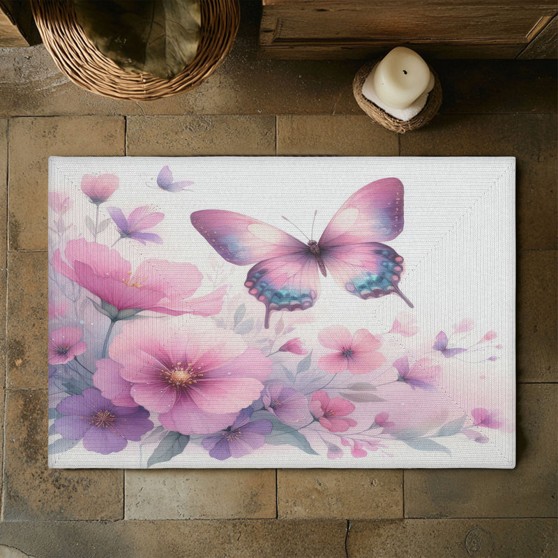 Tapis tressé Bloom & Flutter, Rectangle 3 pi x 5 pi