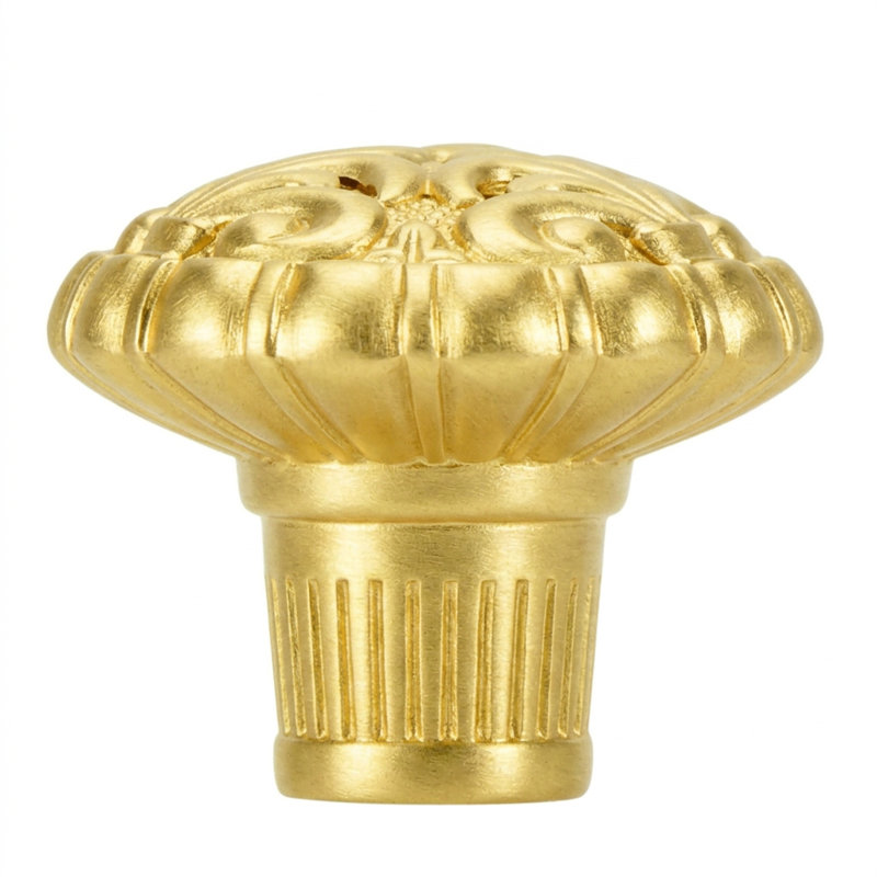 BELLEVIEW KNOB; MUSEUM, SATIN GOLD