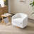 Living Room Swivel Barrel Accent Chair-77281452